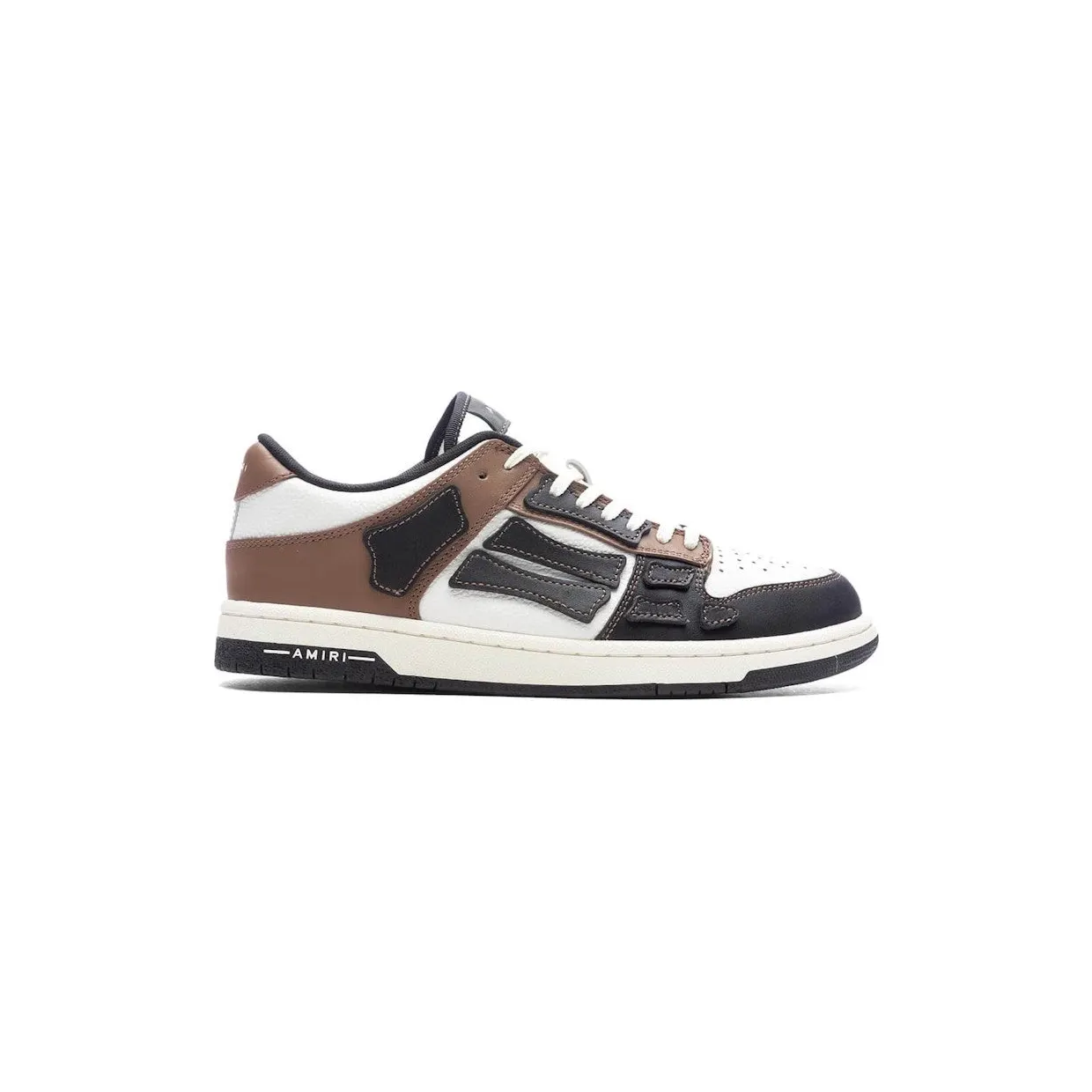 AMIRI Skel Top Low Black Brown (PS24MFS004-088)
