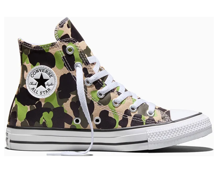 Converse Chuck Taylor All Star Cappuccino / Olijfgroen / Kiwi / Black (A22154C)