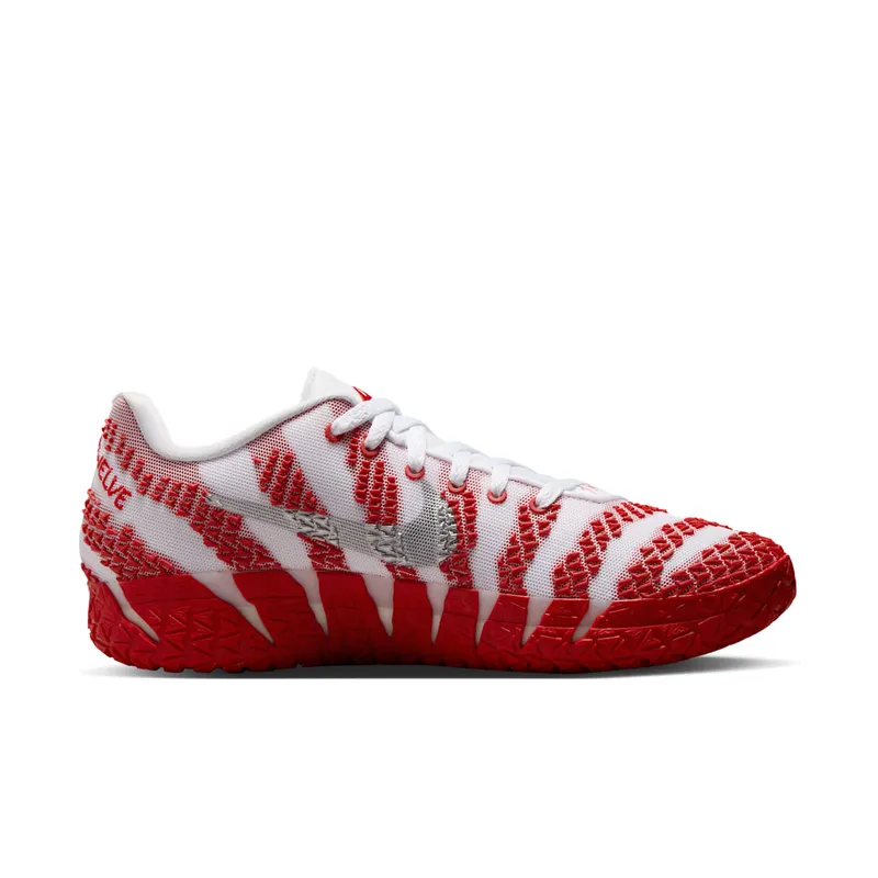 Nike Ja 3 – “White / University Red / Metallic Silver” (IV4426-105)