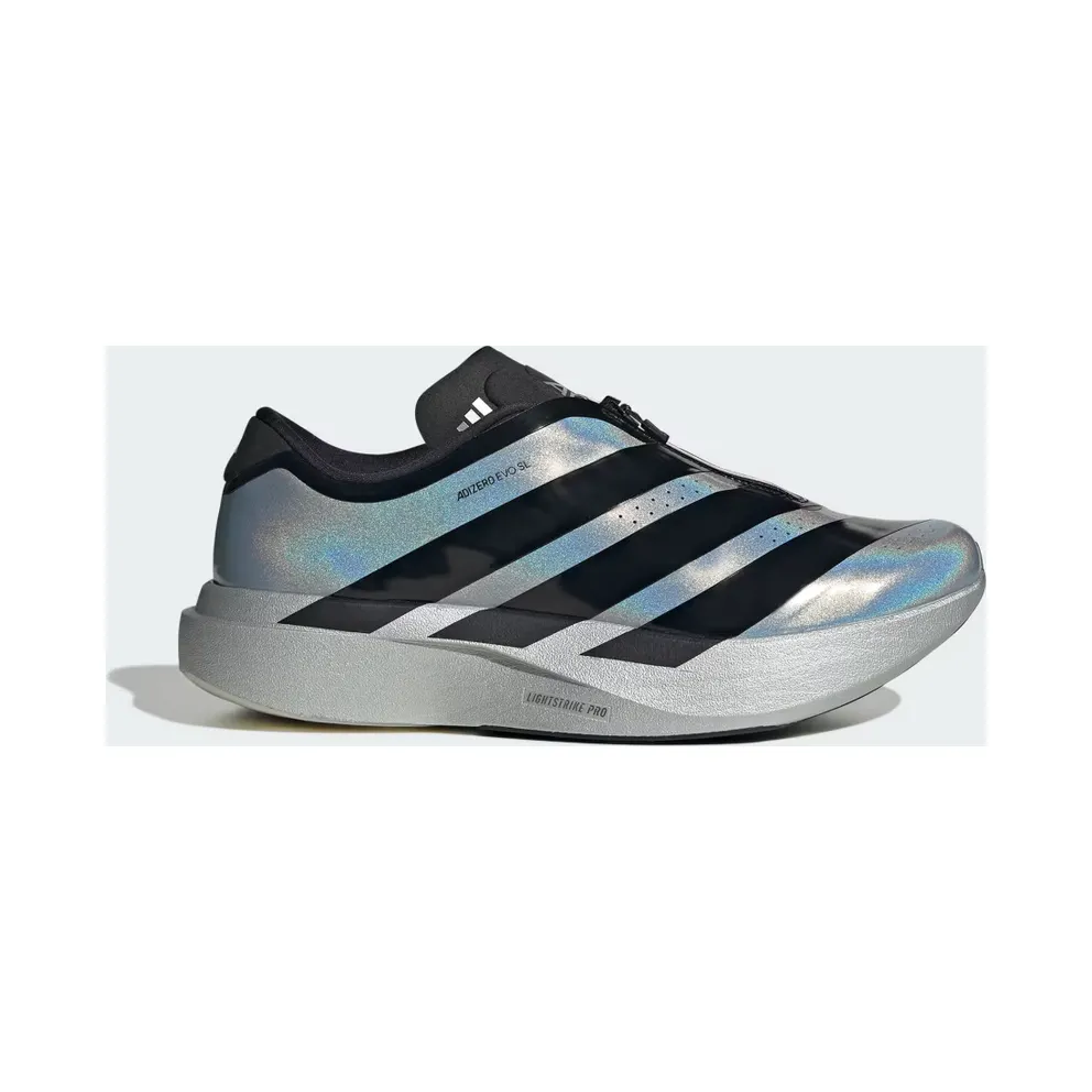 Adidas Adizero Evo SL Zip “Silver Metallic Black” (KH7787)