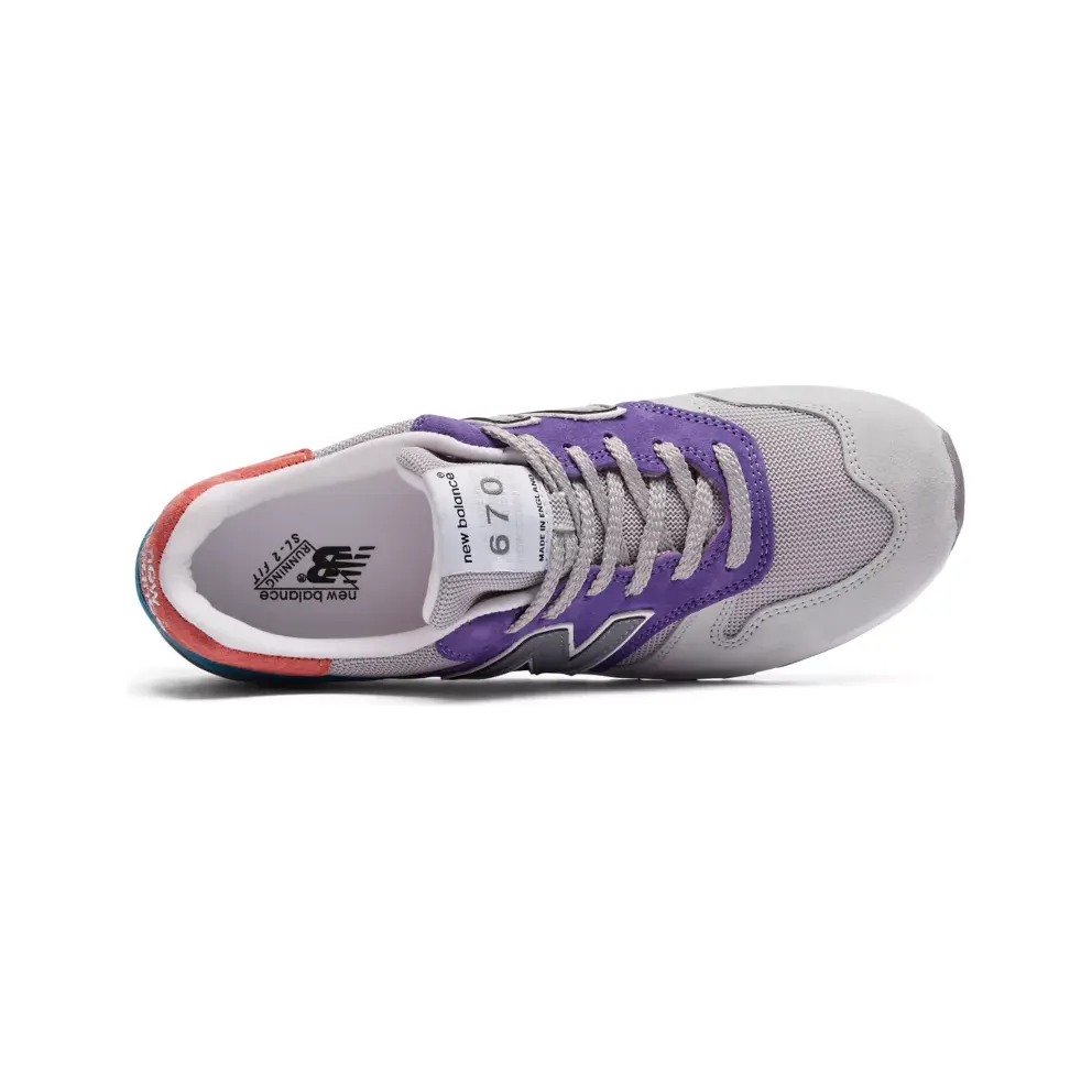 New Balance 670 City Sunrise Grey/Purple-Teal (M670GPT)