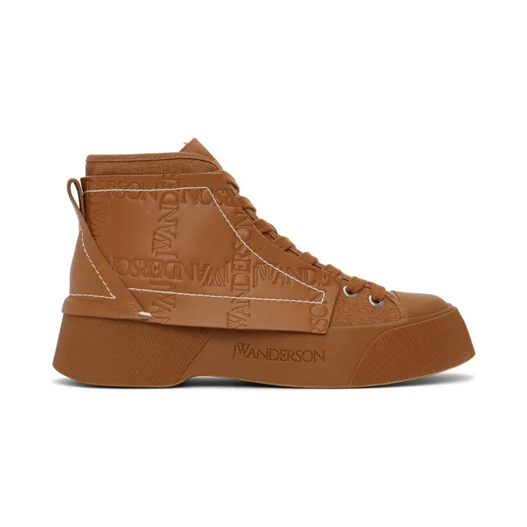 JW Anderson White Logo High Sneakers (ANM37500A)