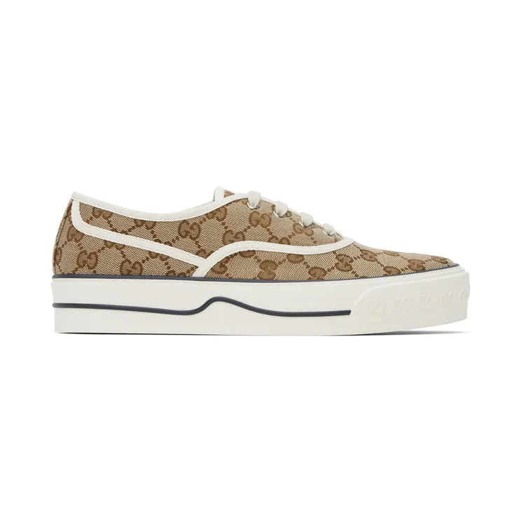 Gucci Brown GG Tennis Sneakers (659950 2HKE0)