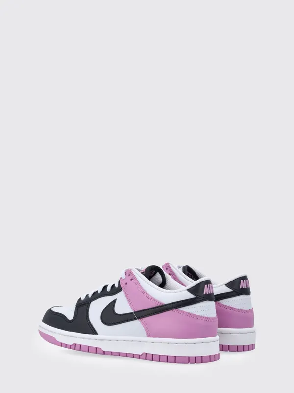 Nike Dunk Low Boy’s Smooth Leather with Swoosh Logo Multicolor (IQ0804100)