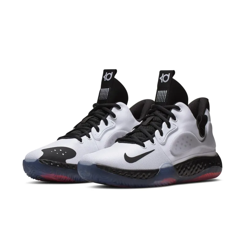 Nike KD Trey 5 VII White Bright Crimson Black White/Wolf Grey-Bright Crimson-Black (AT1200-100)