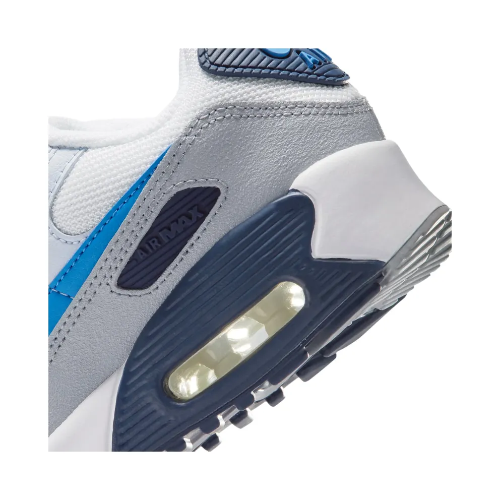 Nike Air Max 90 White/Midnight Navy/Football Grey/Blue Crystal (IQ0098-103)