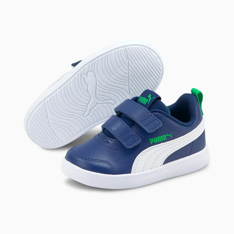 PUMA Courtflex V2 Babies’ Elektro Blue/White (371544-16)