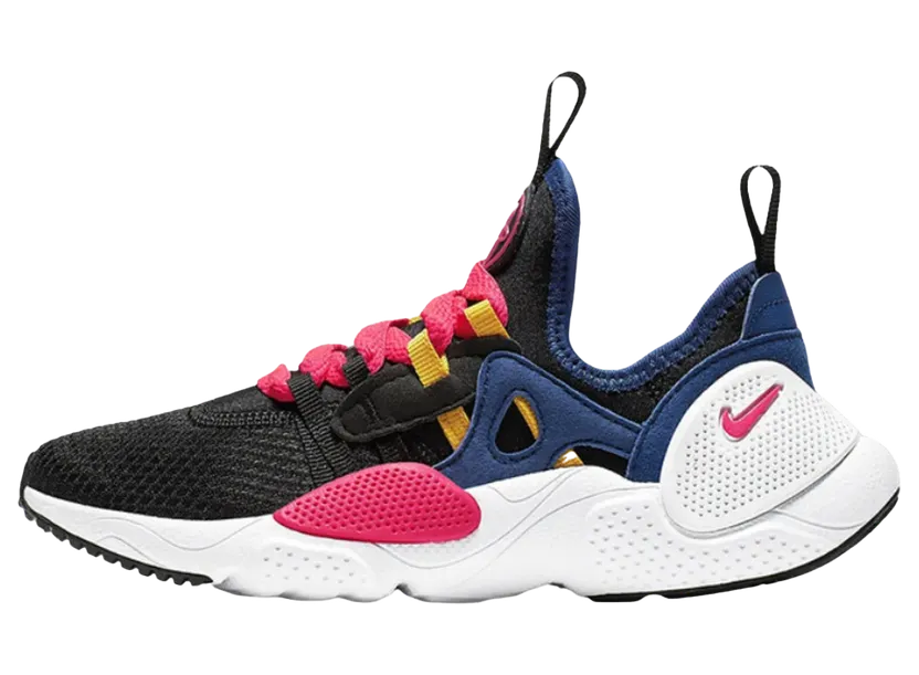 Nike Huarache E.D.G.E. TXT BP PS “BLACK/WHITE-SOLAR RED” (CD9273-002)
