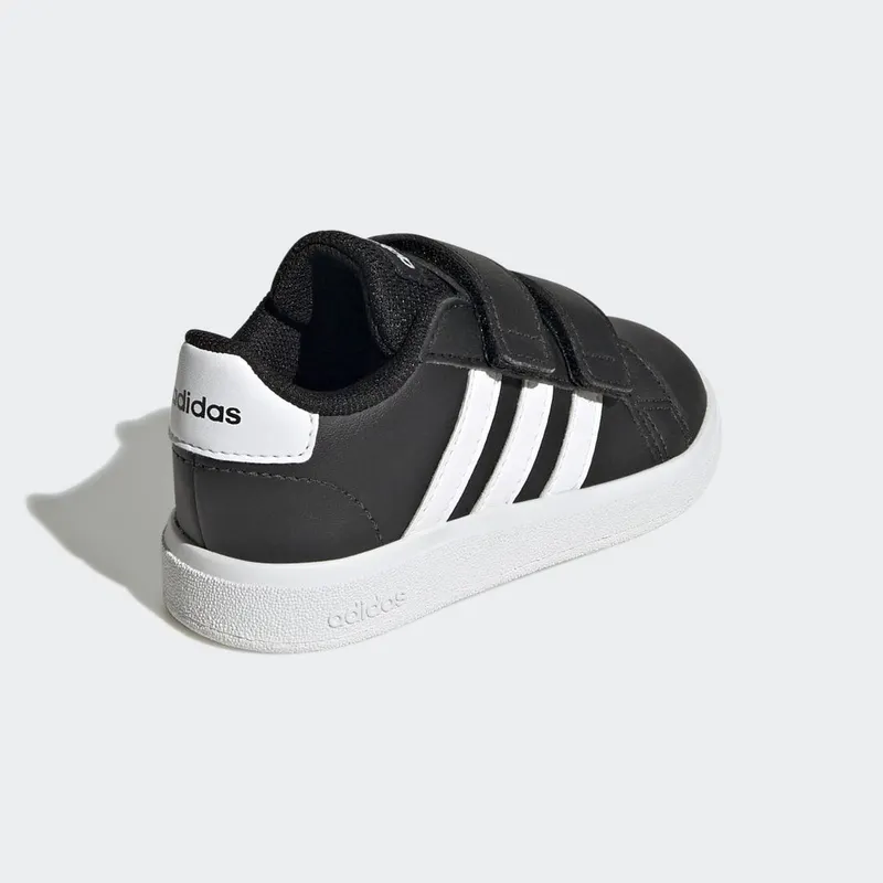 Adidas Grand Court Lifestyle Hook and Loop Core Black / Cloud White / Core Black (GW6523)