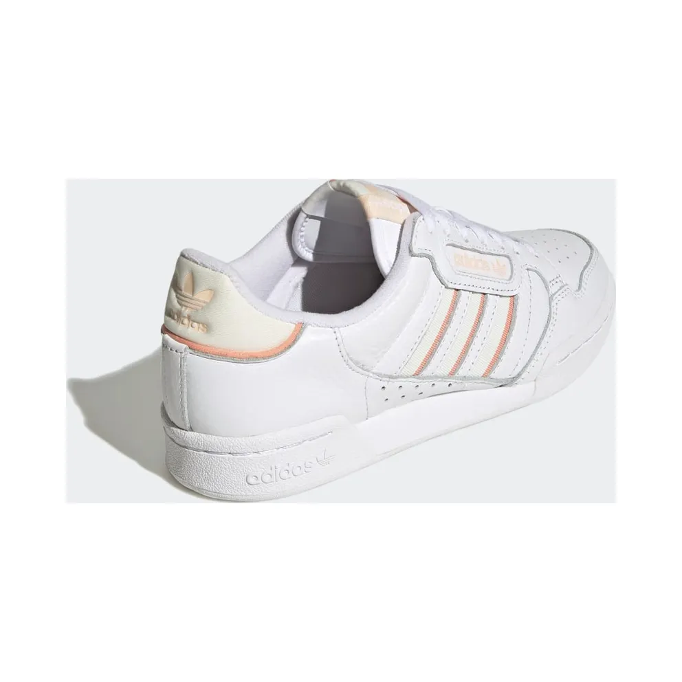 Adidas Continental 80 Stripes Cloud White / Off White / Bliss Orange (GX4432)