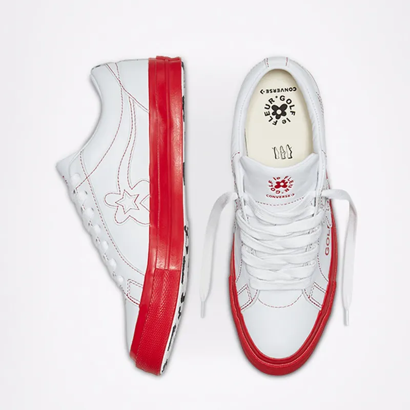 Converse One Star Ox Golf Le Fleur Color Block Pack Red White/Red-White (164026C)