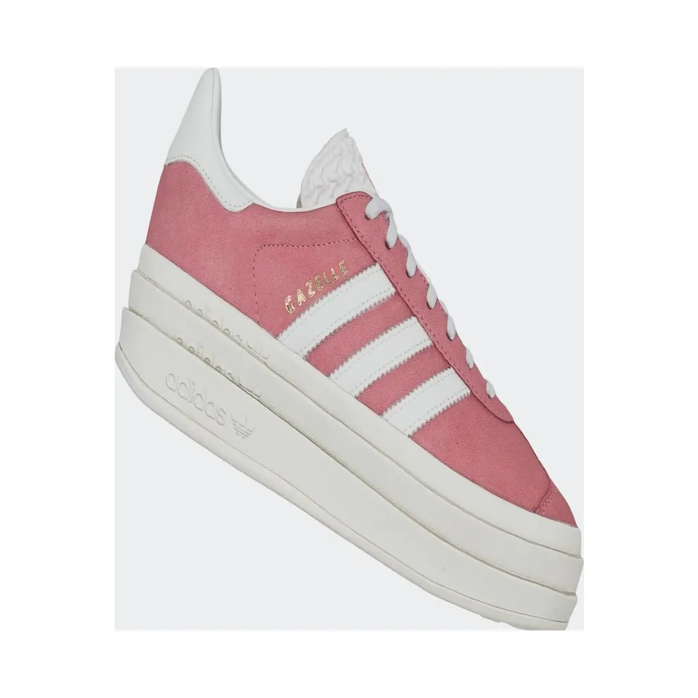 Adidas Gazelle Bold Super Pop / Cloud White / Core White (IG9653)