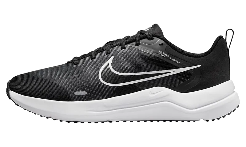 Nike Downshifter 12 Extra Wide “Black / White” (DM0919-001)