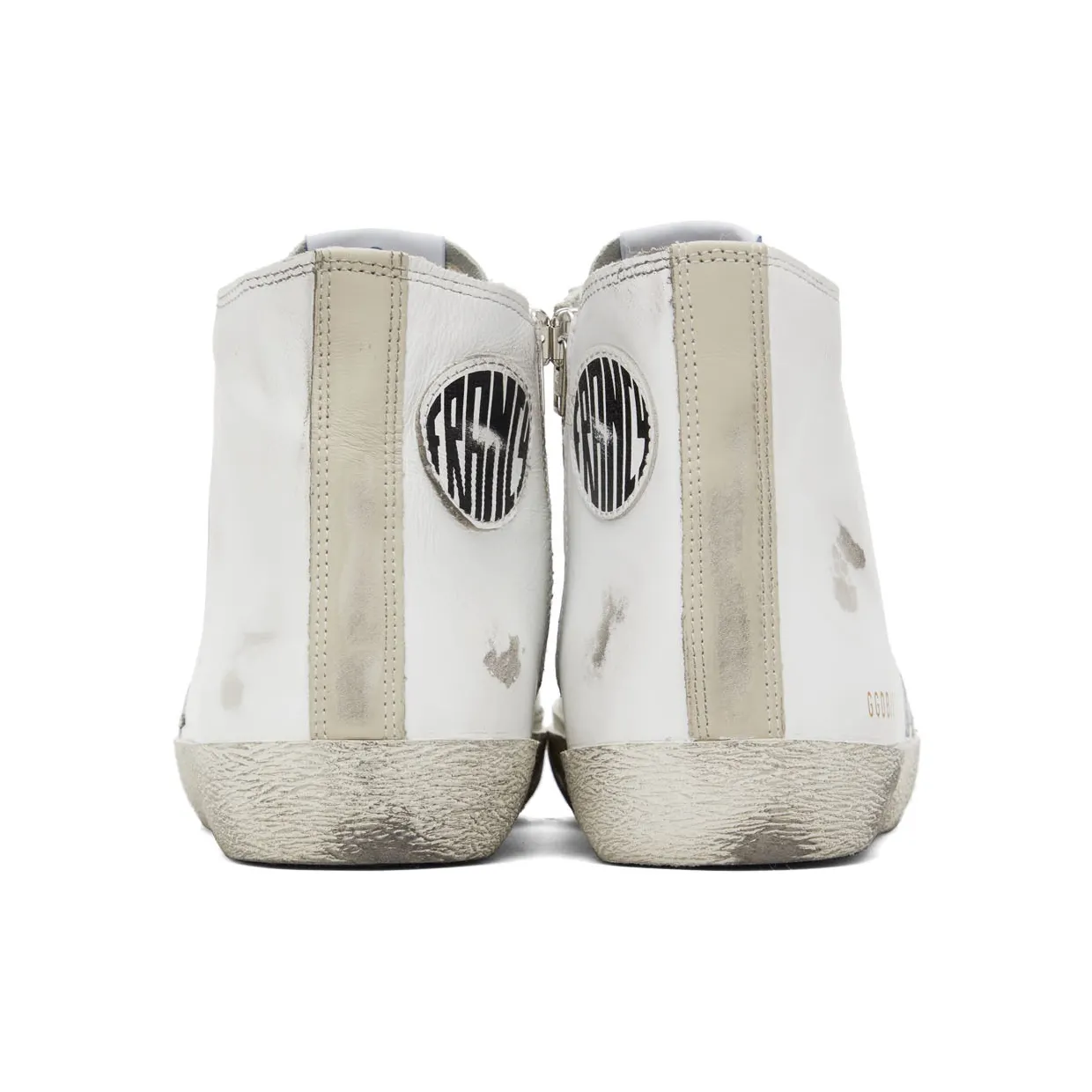 Golden Goose White Francy Classic High-Top Sneakers (GMF00113.F000319.10274) (2)