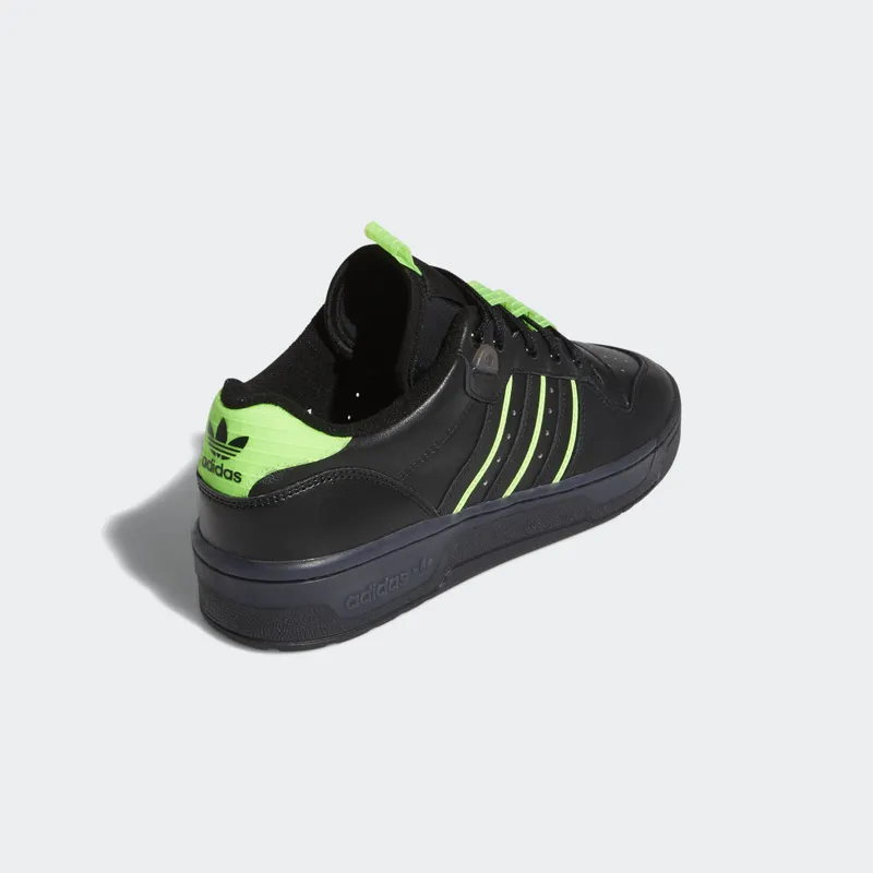 adidas Rivalry Low Core Black Solar Green Core Black/Core Black/Solar Green (EE4962)