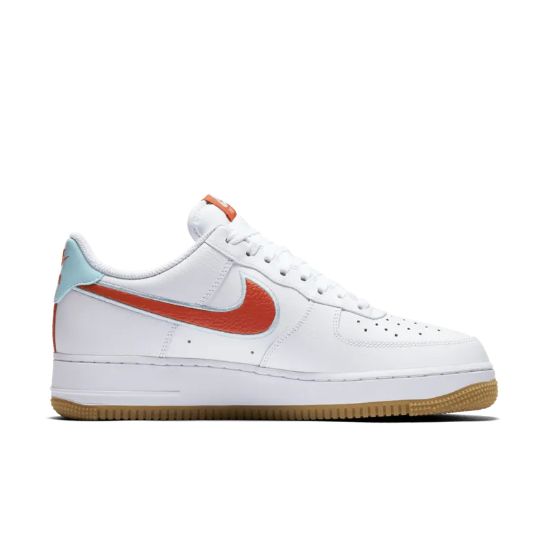 Nike Air Force 1 Low White Chile Red Glacier Ice (2020) (DA4660-101)