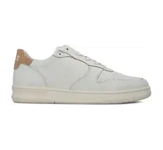 Lage Sneakers Clae Baskets Malone Distressed en cuir blanc (CL24AMA02-DLC) (2)
