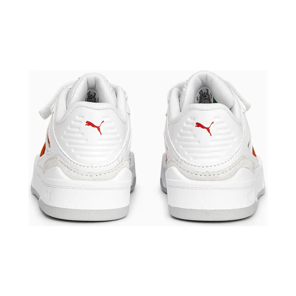 Puma Slipstream Suede FS with alternatieve sluiting White/Grey/Red (388685-06)