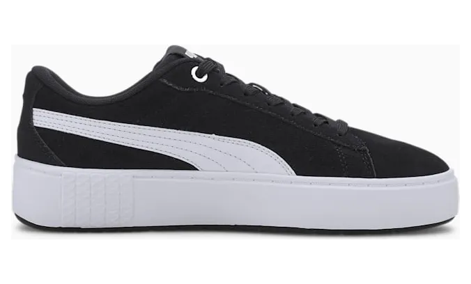 Puma Smash Platform v2 SD dames Wit/Zwart (373037-04)