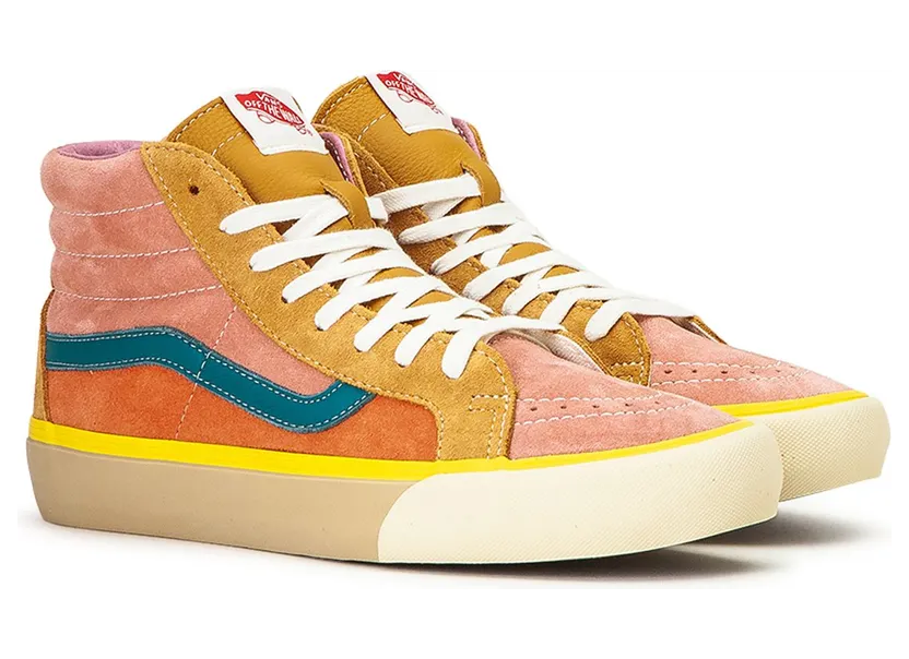 Vans Sk8 Hi LX ‘Multicolor’ Pink/Orange/Turquoise (VN0A4BVHVYL1)