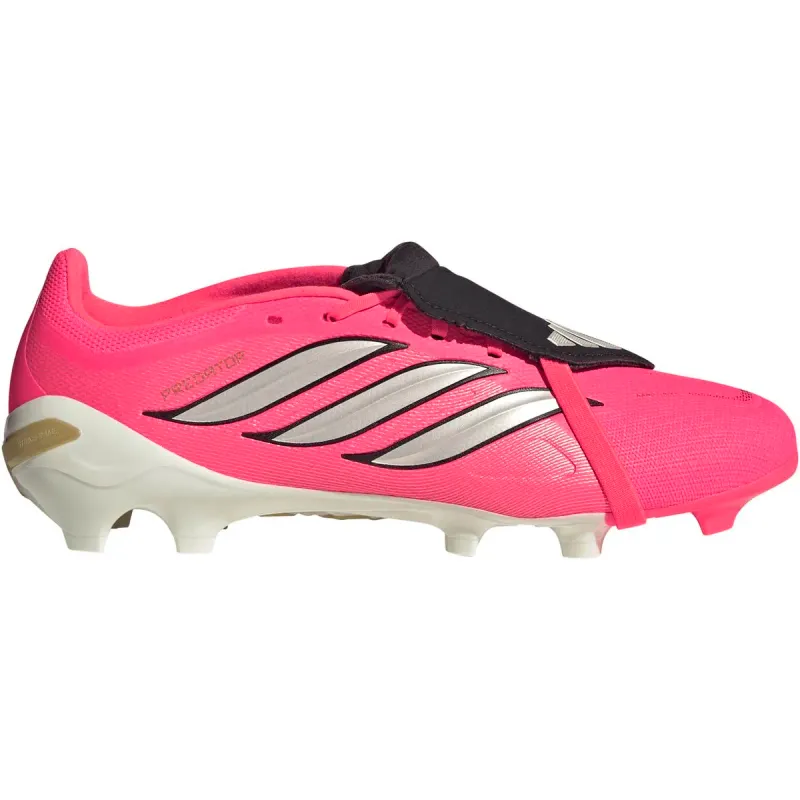 Adidas Predator League Fold-Over Tongue FG Football Boots, Pink (JP6271)
