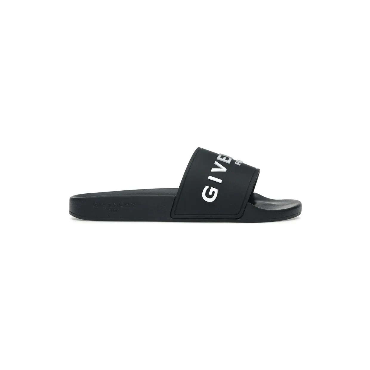 Givenchy Paris Slide Sandals Black (BH301TH1DB-001)