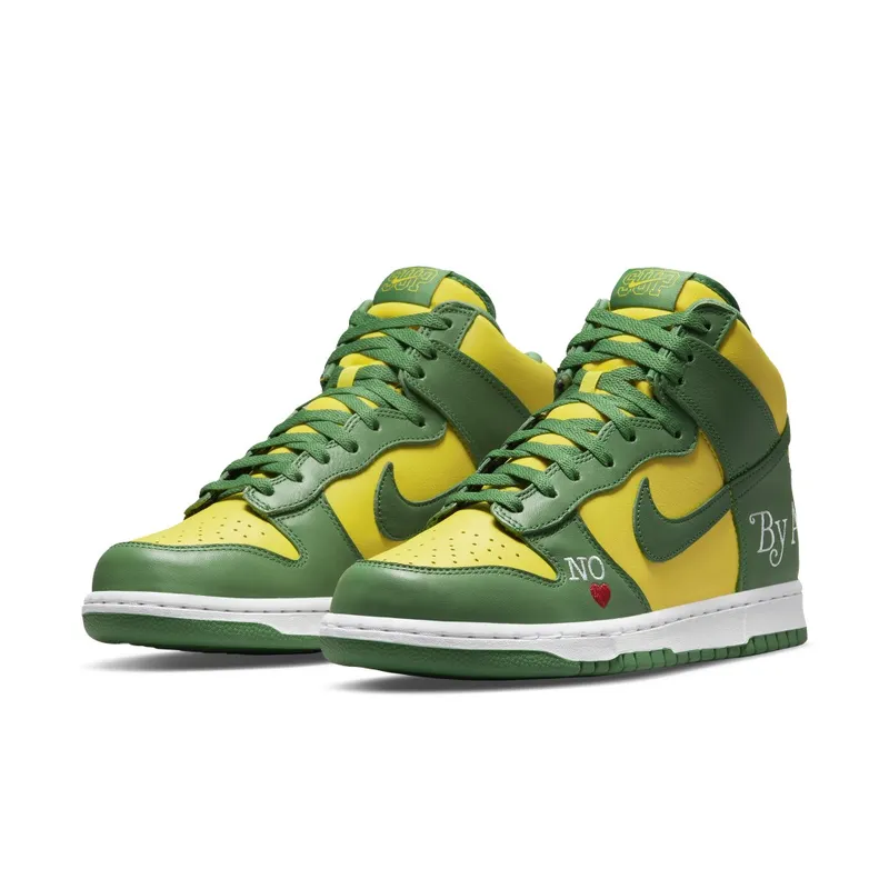 Nike x Supreme SB Dunk High Brazil Pine Green (DN3741-700)