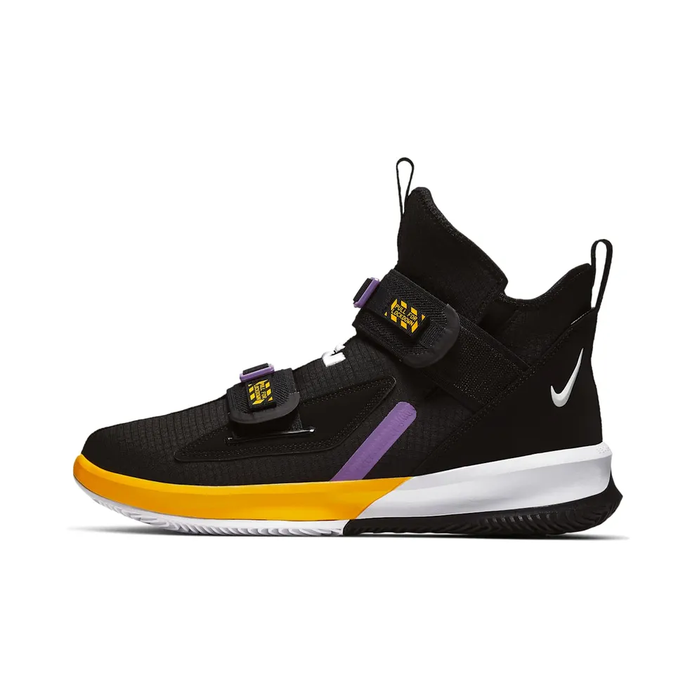 LeBron Soldier 13 Black/White-University Gold (AR4225-004)