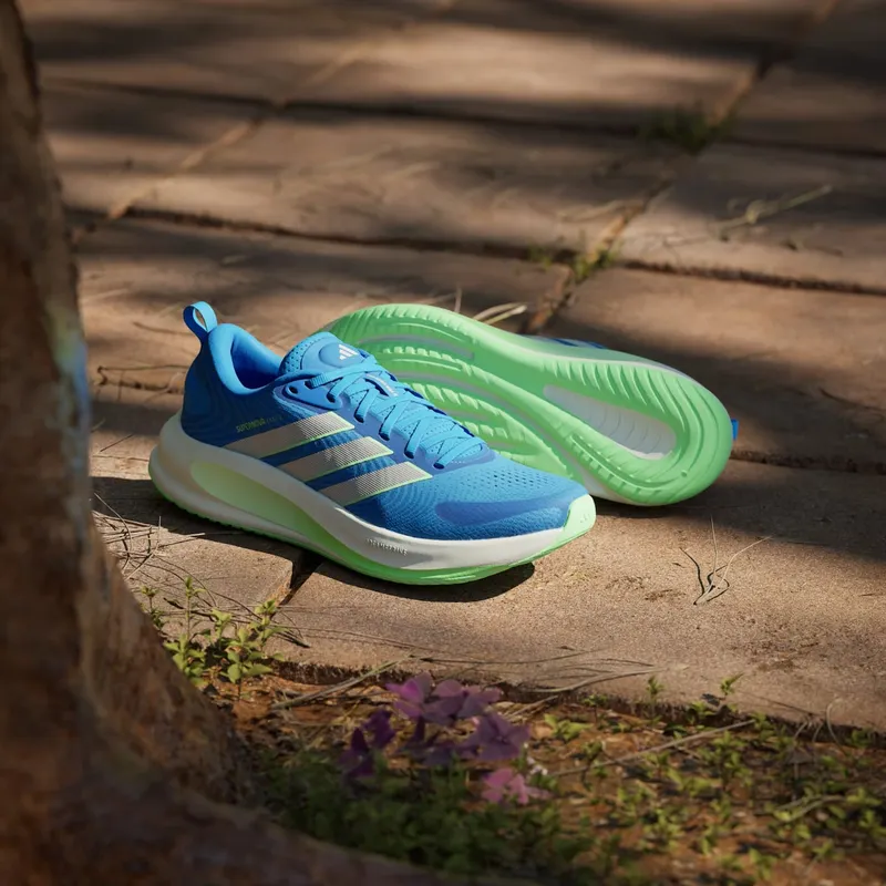 Adidas SUPERNOVA EASE 2 M Running Shoes Blue / Silver Metallic / Lime Burst (JQ3910)