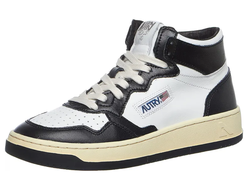 Autry 01 Mid White / Black (AUMWWB01) (2)