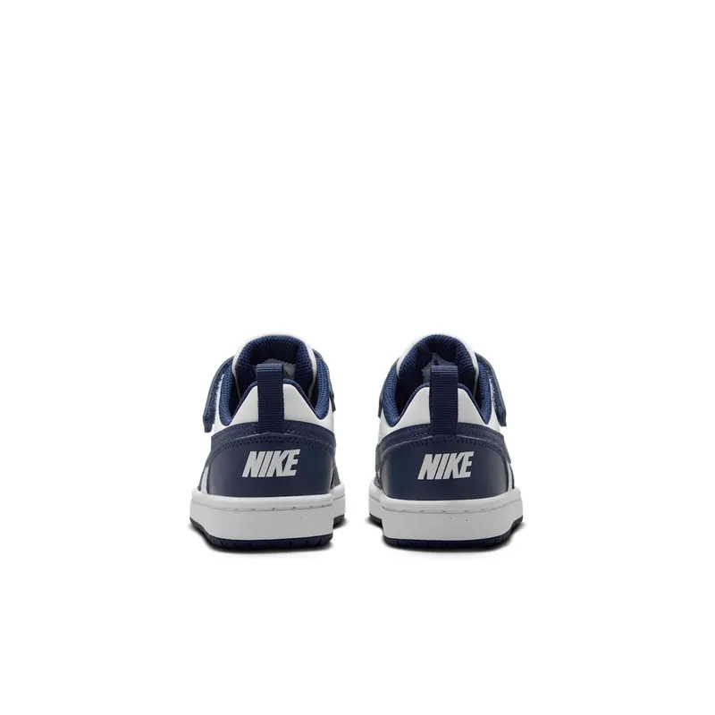 Nike Court Borough Low White Midnight Navy (IQ2724-100)
