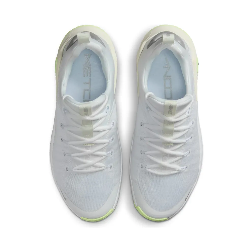Nike Free Metcon 6 White Barely Volt Silver Metallic (FJ7126-108)