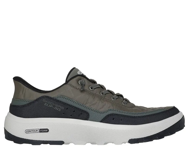 Skechers Slip-ins Relaxed Fit: Urban Explore – Cozy Fit Sneaker Olijf