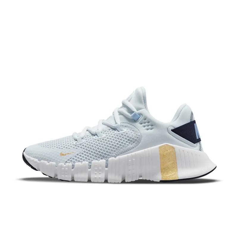 Nike Free Metcon 4 Pure Platinum Grey Gold White (CZ0596-049)
