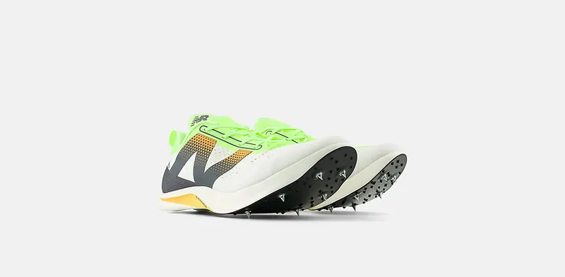 New Balance FuelCell SuperComp MDXv3 White Bleached Lime Glo Hot Mango (UMDELRSF)