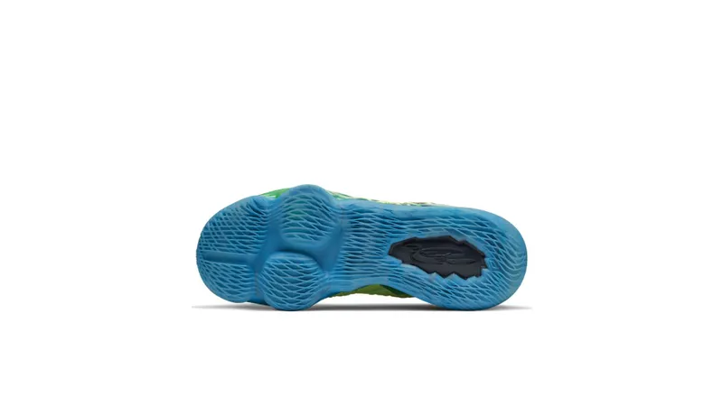 Nike LeBron 17 Mr. Swackhammer Ghost Green/College Navy-Orange Trance-Laser Blue (CV8075-300)