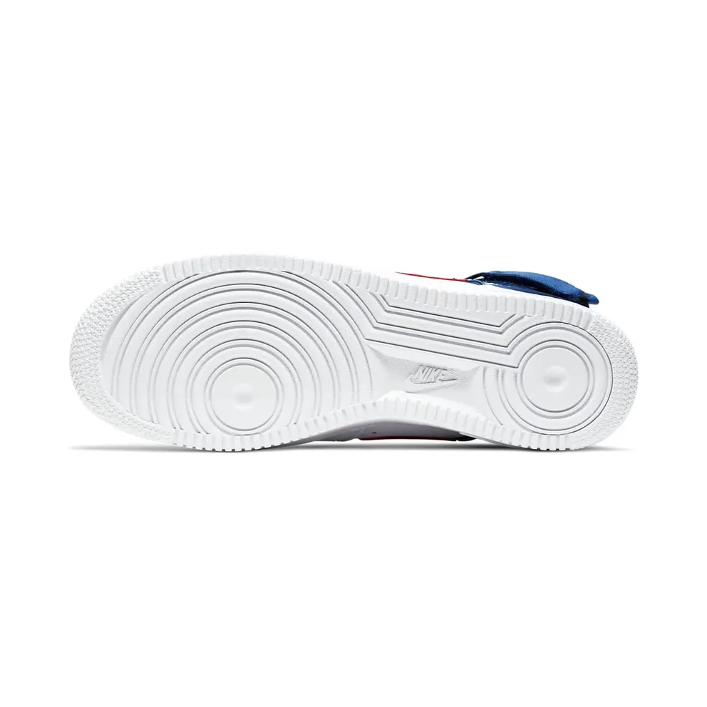 Nike Air Force 1 ’07 High Clippers White/Rush Blue/University Red (BQ4591-102)