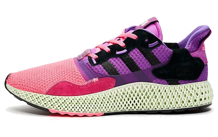 Adidas nstuff x ZX 4000 4D ‘Sunset’ Pink/Purple/Black (FV5525)