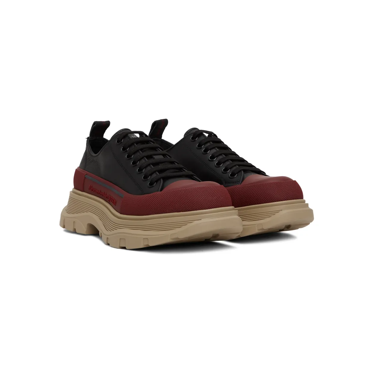 Alexander McQueen Multicolor Tread Slick Sneakers (705662WHZ6H) (4)