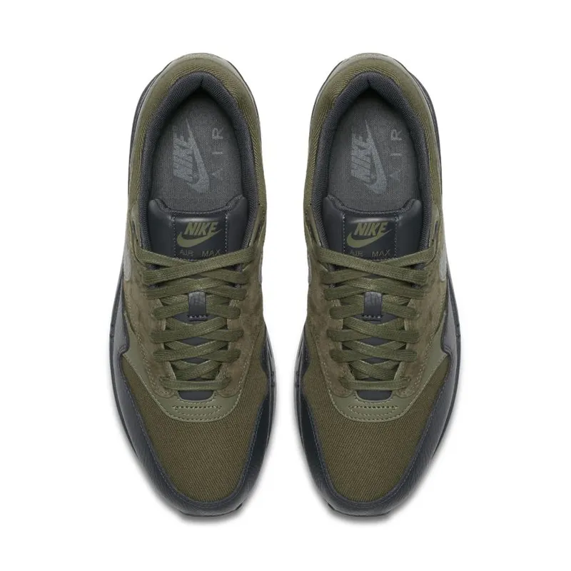 Nike Air Max 1 Premium Dark Stucco Medium Olive/Dark Stucco-Anthracite (875844-201)