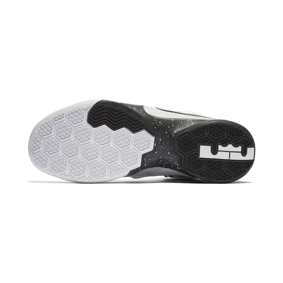 LeBron Soldier 9 “FLYEASE” White/Black-Silver (846246-110)