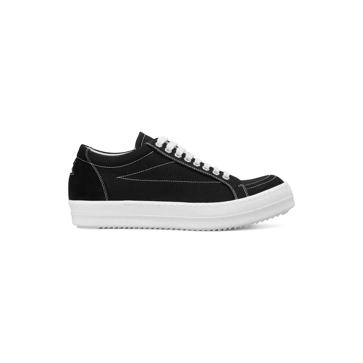 Rick Owens DRKSHDW Temple Penta Vintage Sneaks Black Milk (DS01F4821-DOLVT3-91)
