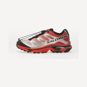 Salomon XT-4 “Footwear Silver / Black / Fiery Red” (L49217000)