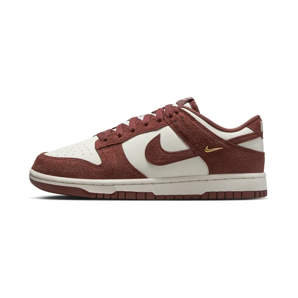 Nike Dunk Low “Red Sepia Gold Mini Swoosh” (IB4417-104)