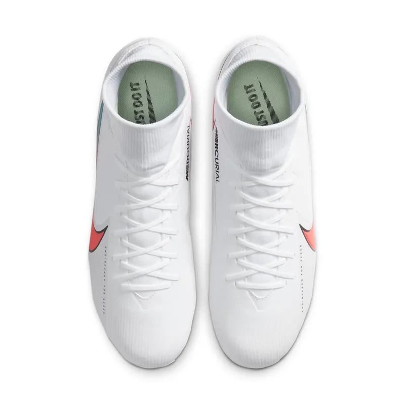 Nike Mercurial Superfly 7 Academy MG White Crimson Jade (AT7946-163)