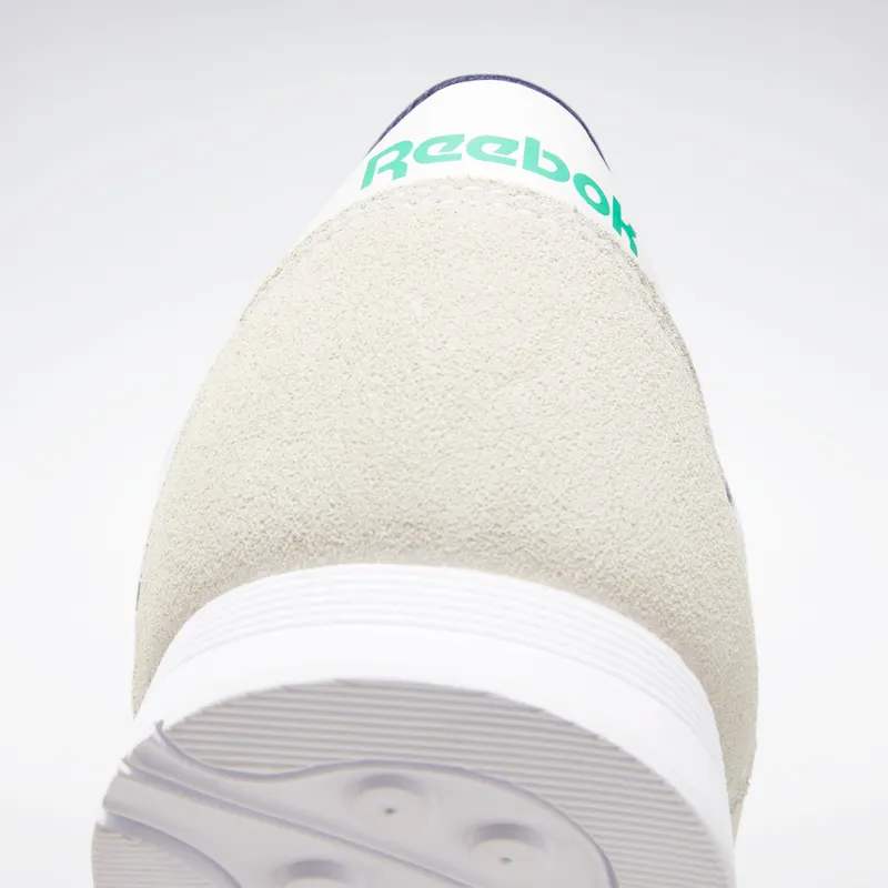 Reebok Classic Nylon Shoes White / Vector Navy / Court Green