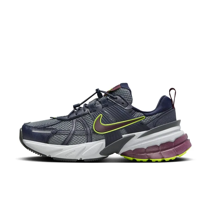 Nike V2K Run ‘Luminous’ Obsidian/Volt/Cool Grey/Night Maroon (FV6602-400)