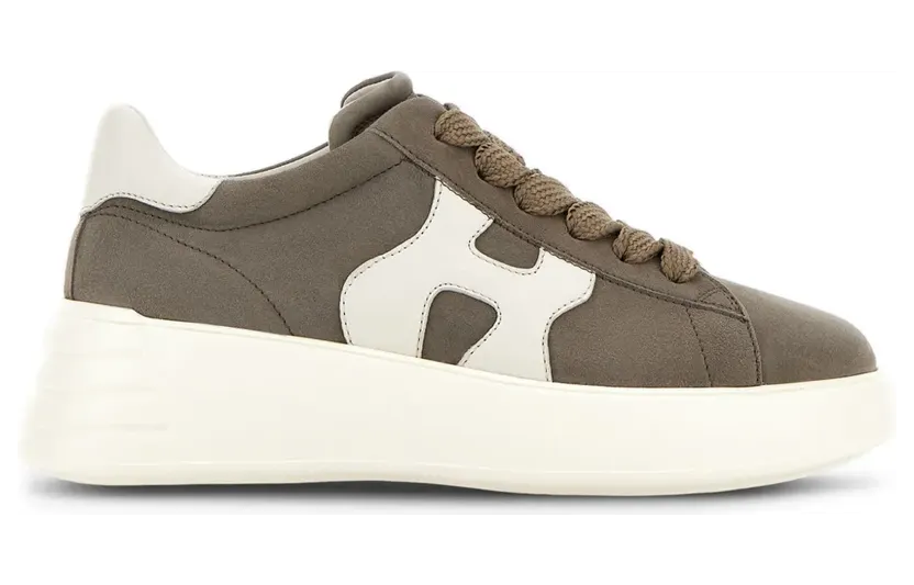 Hogan Rebel Sneakers aus Wildleder – Braun (HXW5620DN61PK6)