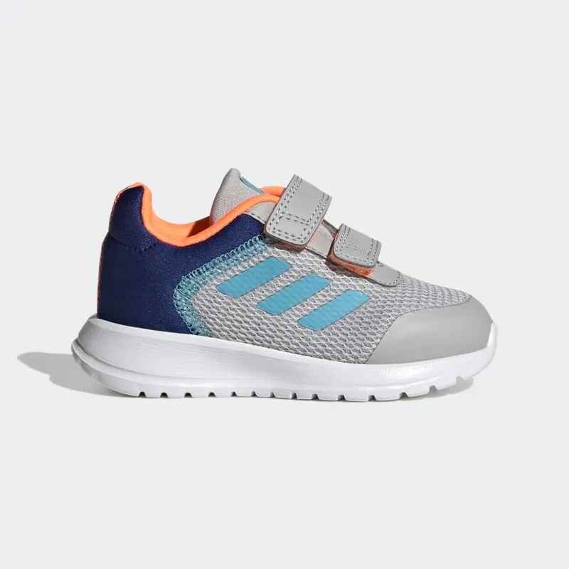Adidas Tensaur Run Grey Two / Preloved Blue / Screaming Orange (HQ1260)