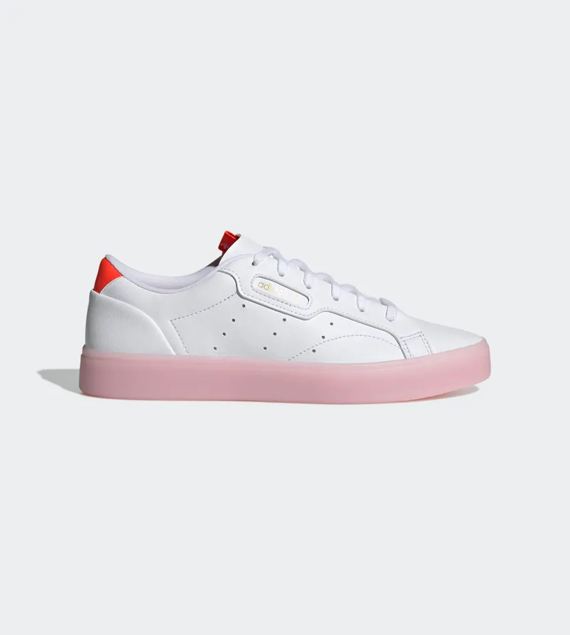 adidas adidas Sleek Cloud White / Clear Pink / Solar Red (H05178)